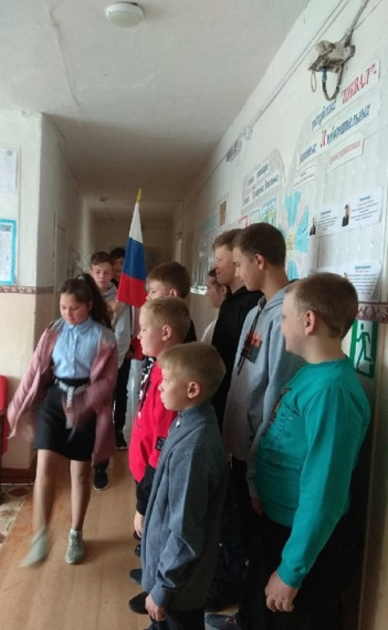 вынос знамени.